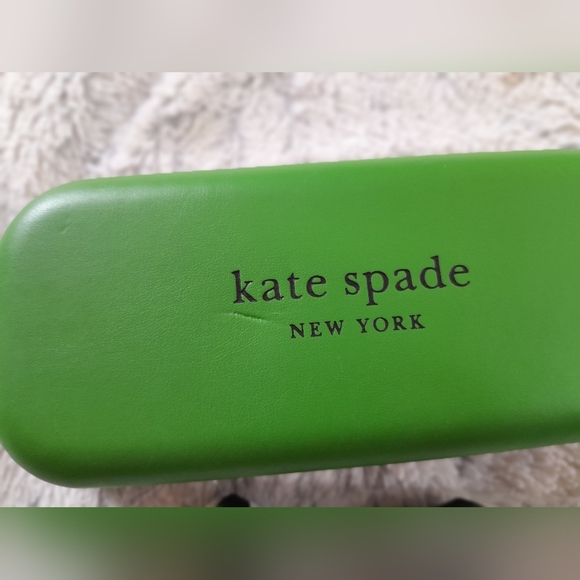 Kate Spade eyeglass Holder Case with Cloth New - Picture 5 of 8